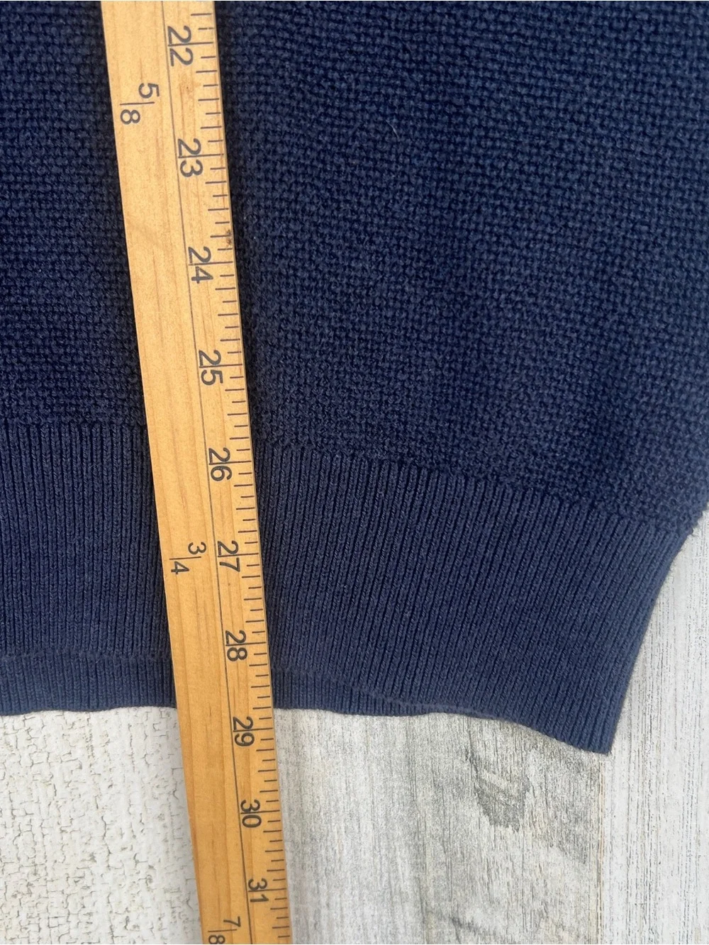 Brooks Brothers V Neck Vest Men Large Navy Blue Cotton Cashmere Preppy Layering‎